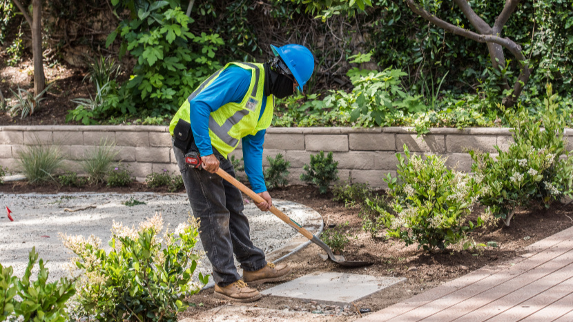 BrightVIew Crews Practicing Safety